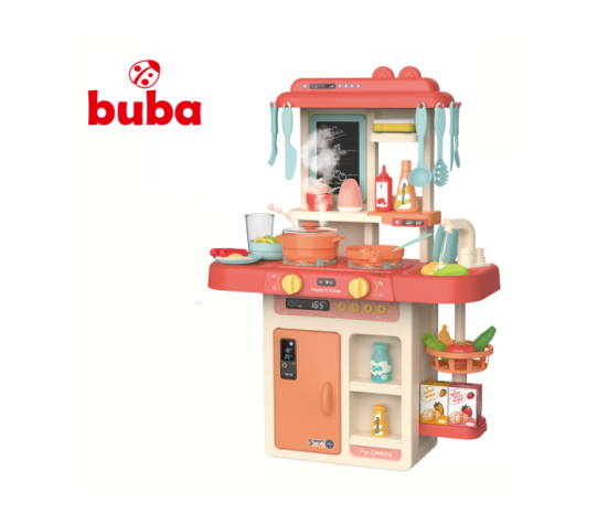 Детска кухня Buba Home Kitchen, 42 части, 889-168, розова