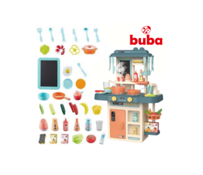 Детска кухня Buba Home Kitchen, 42 части, 889-167, сива