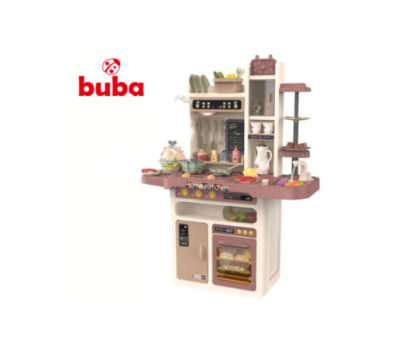 Παιδική κουζίνα Buba Modern Kitchen, 65 τεμάχια, 889-212, ροζ