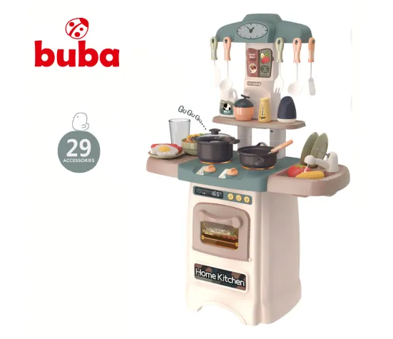 Детска кухня Buba Home Kitchen, Ретро, 889-195, сива | Buba България
