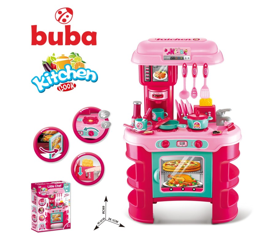 Φορητή Κουζίνα Pink Buba 008-908