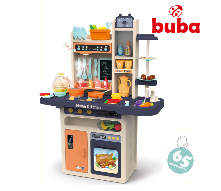 Παιδική κουζίνα Buba Home Kitchen, 65 μέρη, 889-161, γκρι