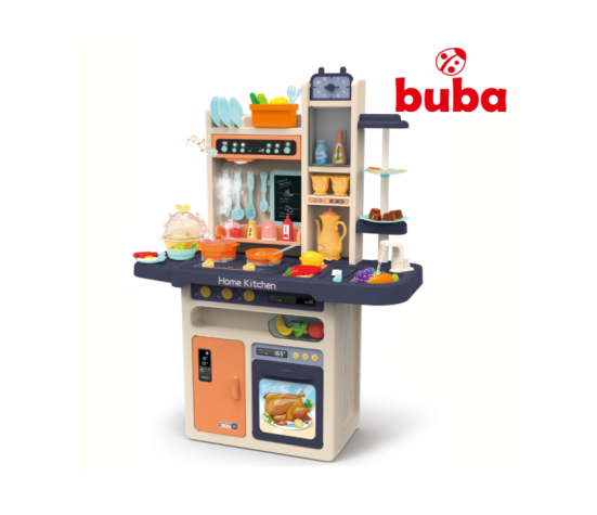 Детска кухня Buba Home Kitchen, 43 части, 889-183, сива