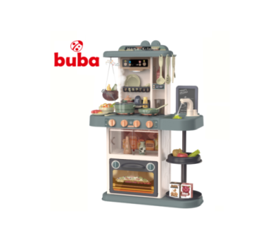 Children's kitchen Buba Home Kitchen, 43 parts, 889-183, gray