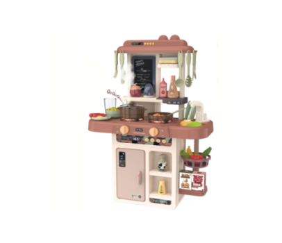 Παιδική κουζίνα Buba Home Kitchen, 42 τεμάχια, 889-188, ροζ