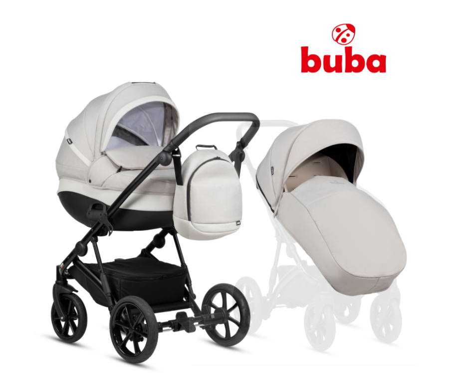 Бебешка количка Zaza 2 2в1, 229 Cream