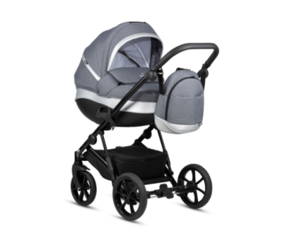 Бебешка количка Zaza 2 2в1, 021 Dark Grey
