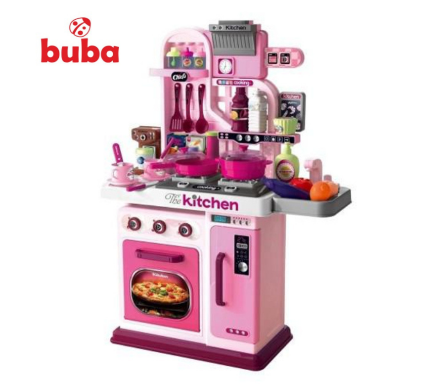Παιδική κουζίνα Buba Kitchen Chef 008-969, Ροζ