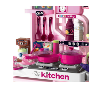 Παιδική κουζίνα Buba Kitchen Chef 008-969, Ροζ