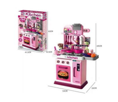 Παιδική κουζίνα Buba Kitchen Chef 008-969, Ροζ