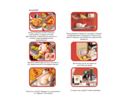 Set joc fast food Buba Pui prajit 889-283
