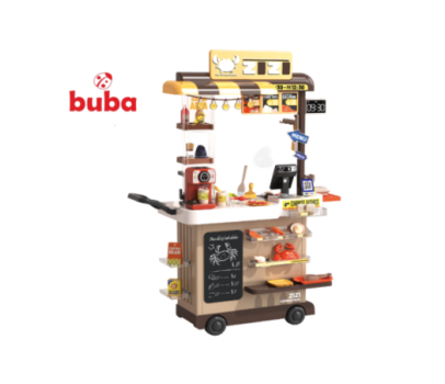 Количка за fast food Buba Тепаняки грил 889-285