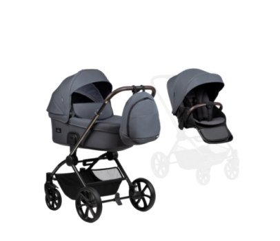 Carucior pentru copii Buba Kanatitza, Ebony