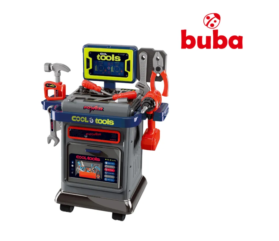 Buba 008-202 Mobile Tool Workbench, 66 pieces