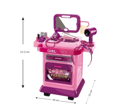 Buba 008-203 Kids’ Vanity Table with Lights and Sounds, 31 pieces