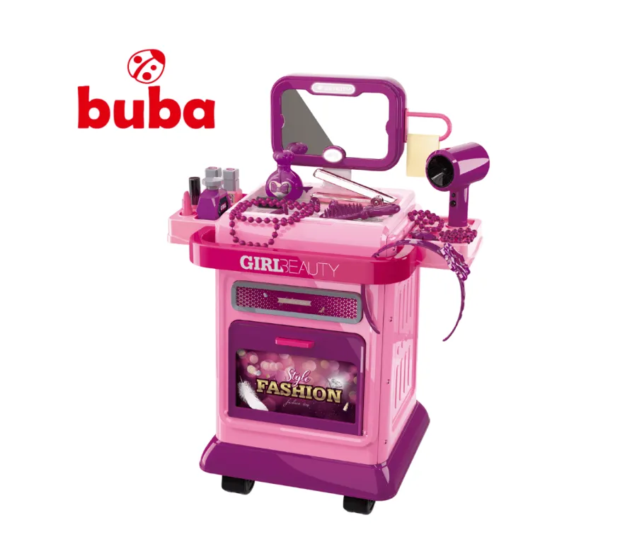 Buba 008-203 Kids’ Vanity Table with Lights and Sounds, 31 pieces Buba 008-203 Kids’ Vanity Table with Lights and Sounds, 31 pieces