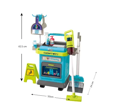 Детски комплект за почистване Buba Clean Trolley 008-206