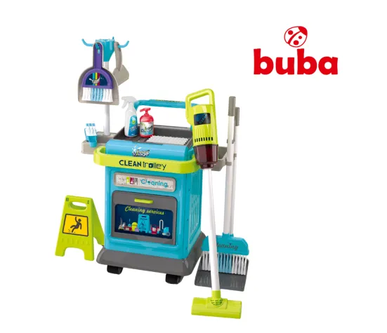 Παιδικό σετ καθαρισμού Buba Clean Trolley 008-206