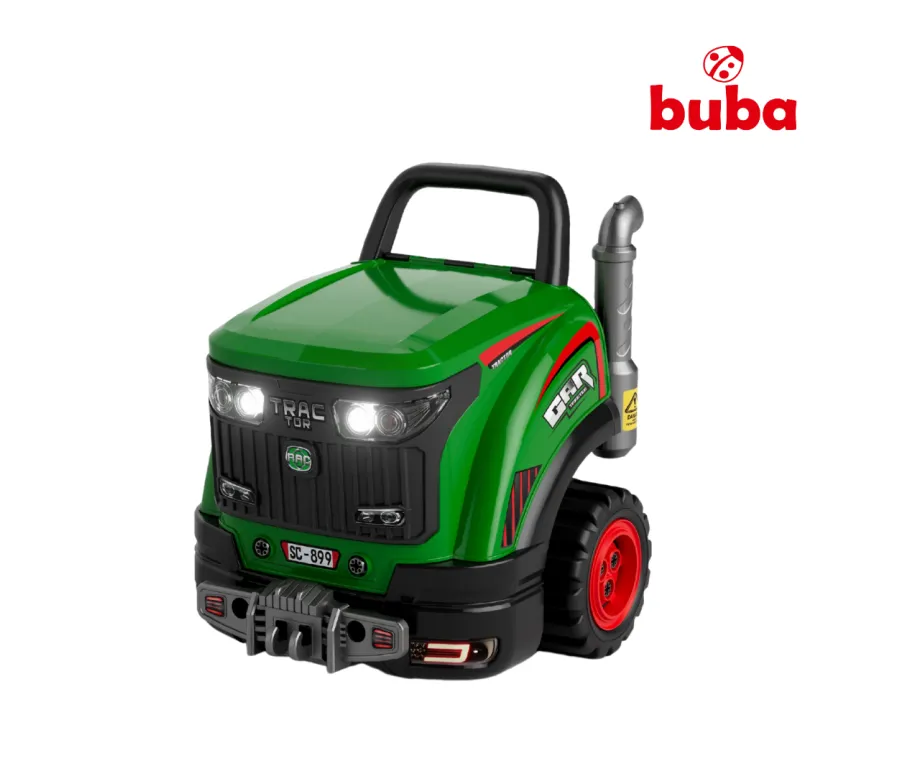 Set pentru copii Buba Motor Masters 008-899, tractor verde Set pentru copii Buba Motor Masters 008-899, tractor verde