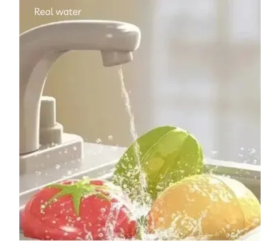 Bucătărie pentru copii Buba 889-235 cu apă, abur și sunete
